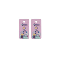Bamboo Keytag 54 x 28.5mm with Hole Full Colour - Keyring