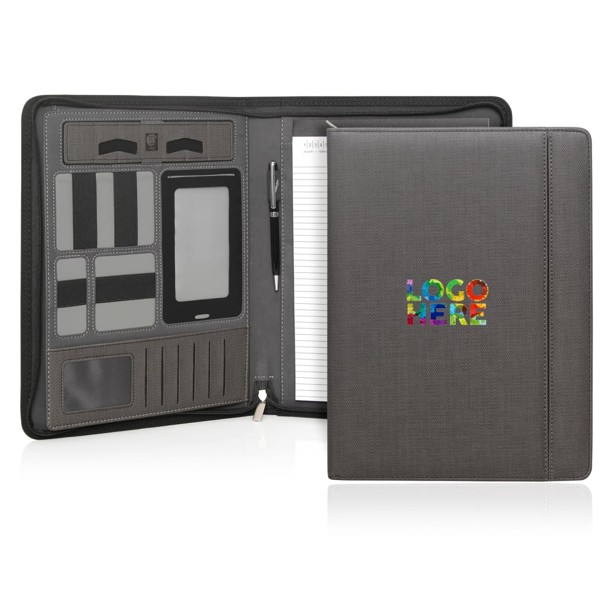 Compendium A4 Milano Executive Tech Zipper