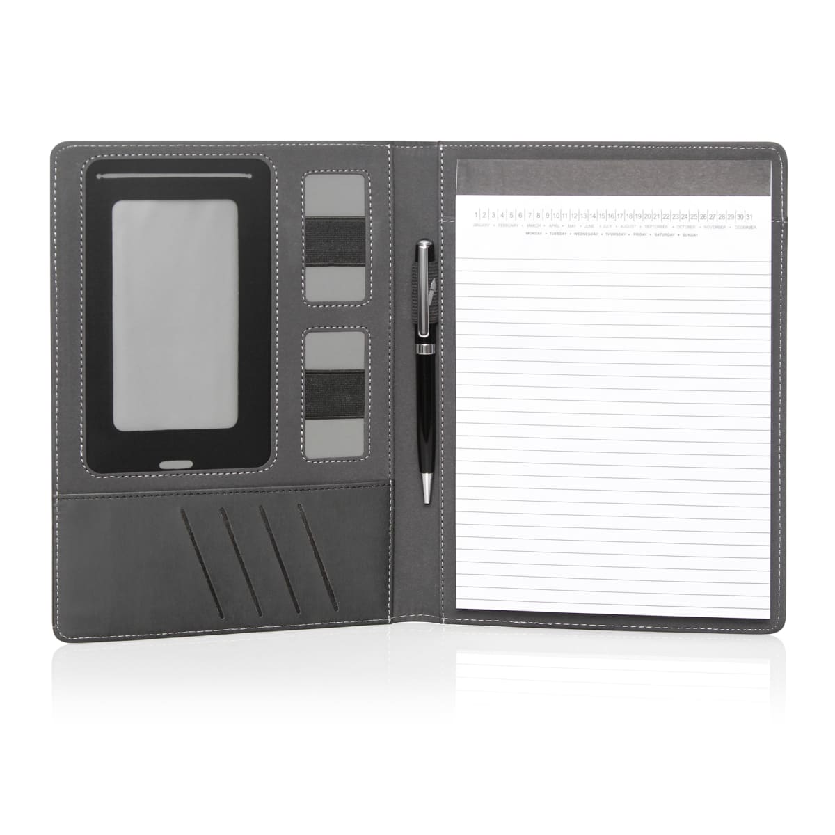 Compendium A5 Ebony Executive Tech