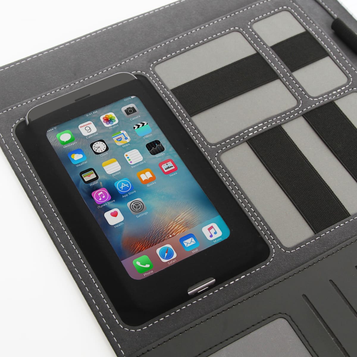 Compendium A4 Ebony Executive Tech
