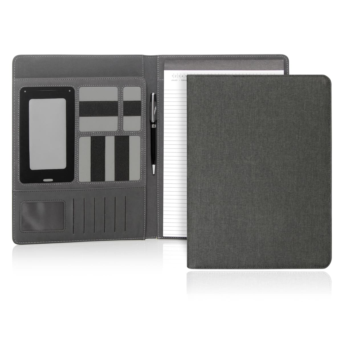 Compendium A4 Ebony Executive Tech