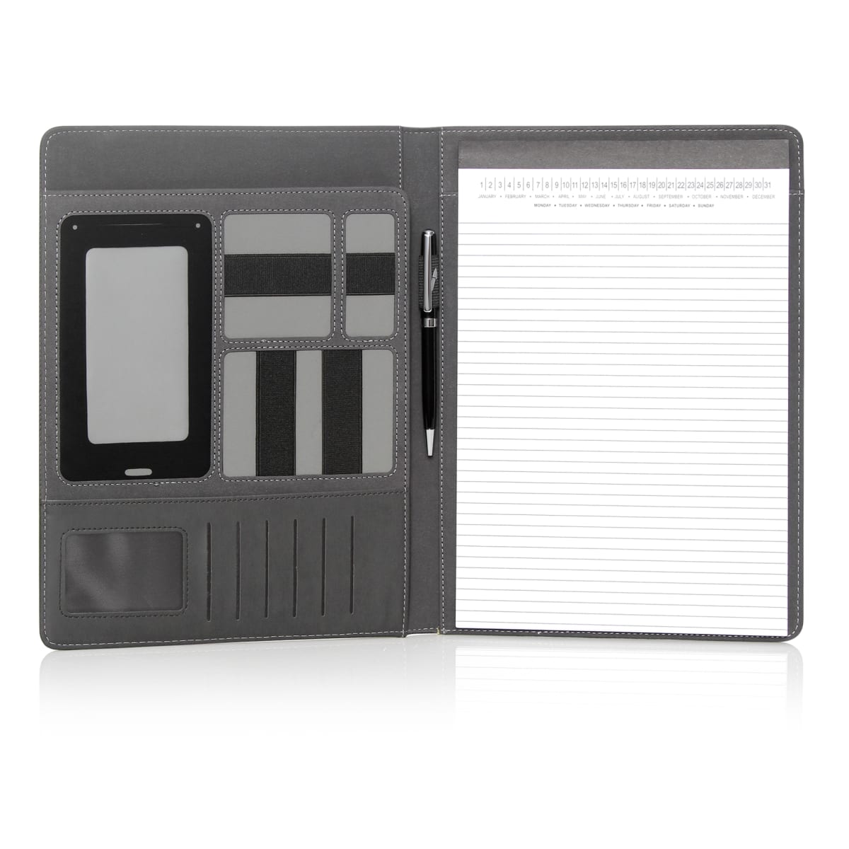 Compendium A4 Ebony Executive Tech