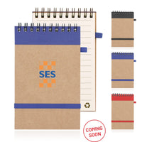 Eco Notepad Recycled Paper Spiral Bound