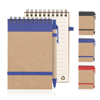 Eco Notepad Recycled Paper Spiral Bound with Z244