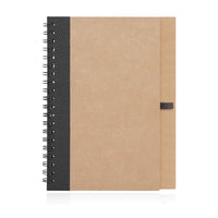 Eco Notebook Recycled Paper Spiral Bound