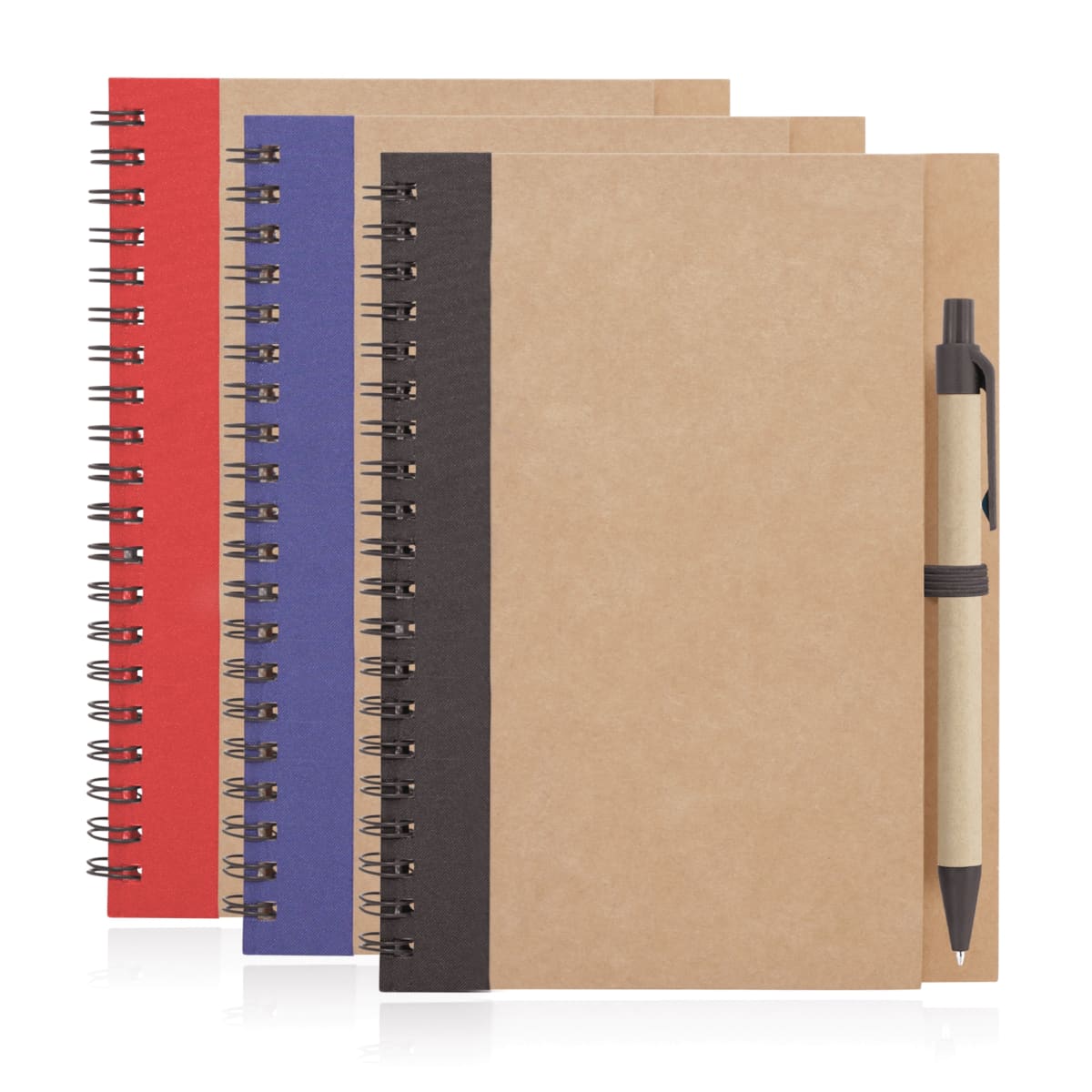 Eco Notebook Recycled Paper Spiral Bound with Z244