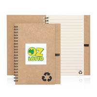 Eco Notepad Recycled Paper Spiral Bound