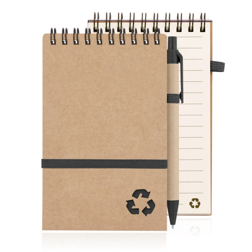 Eco Notepad Recycled Paper Spiral Bound with Z244