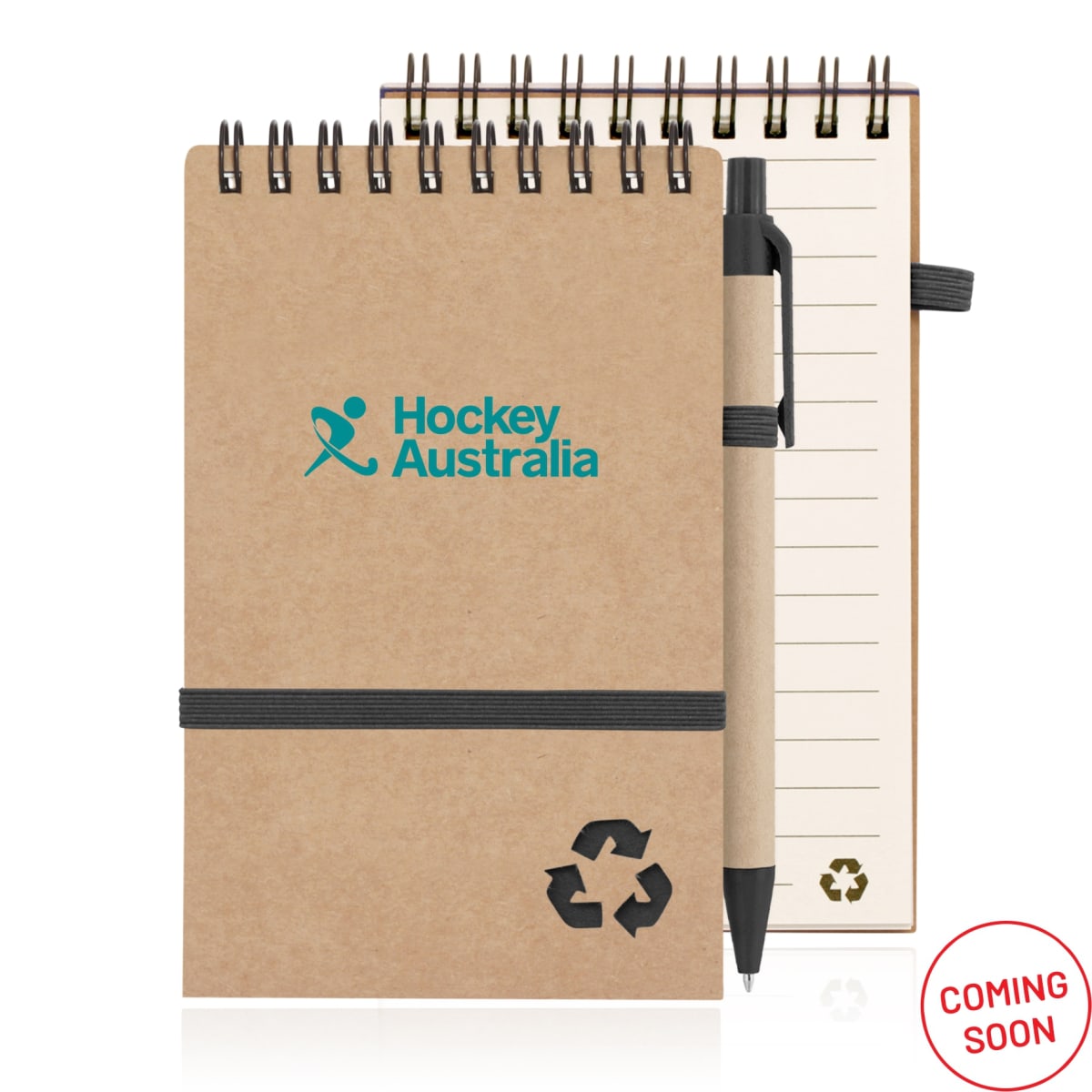 Eco Notepad Recycled Paper Spiral Bound with Z244