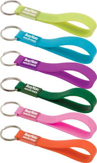 Silicone Sling Keyring - Indent