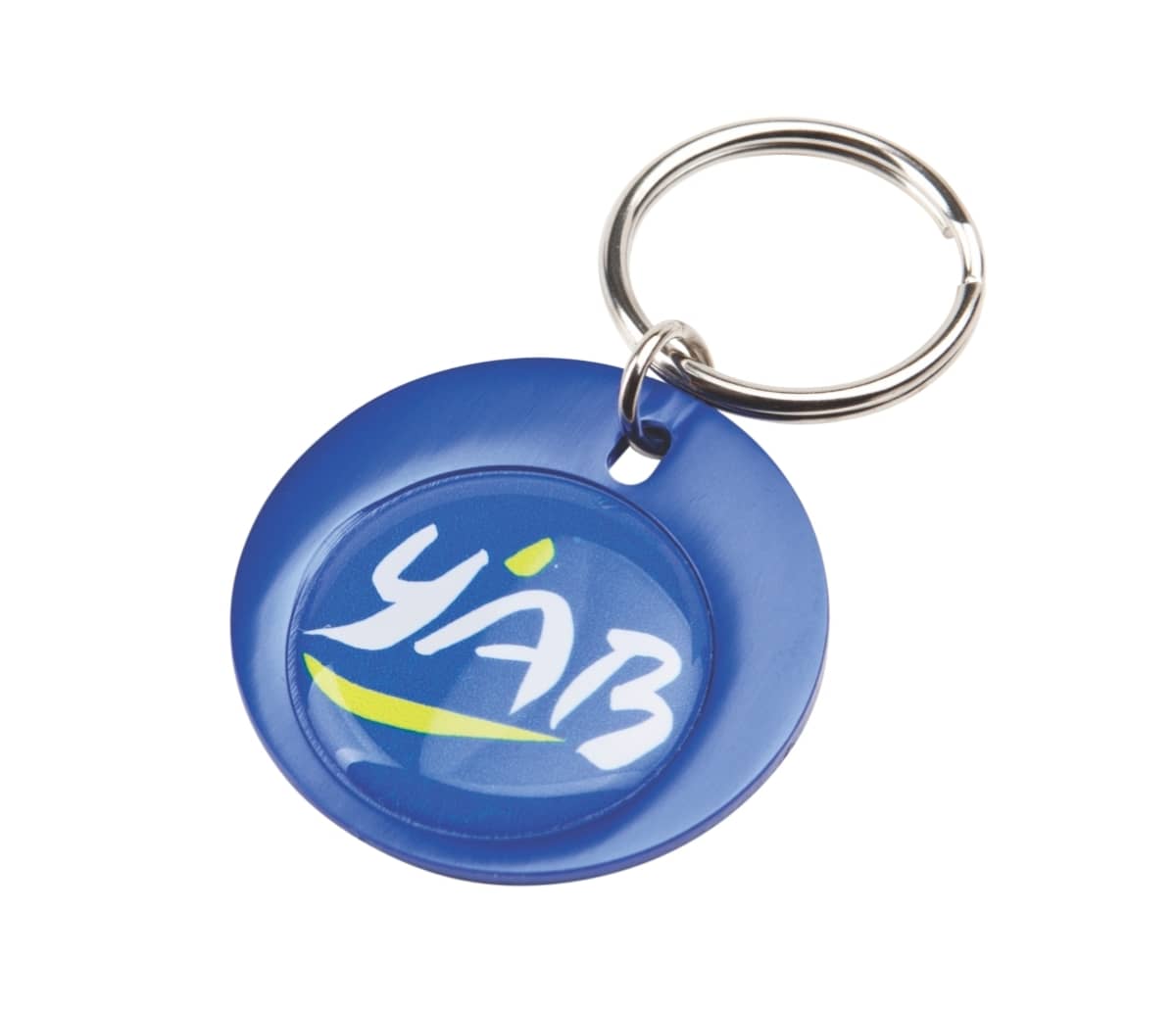 Rainbow Keyring (37mm round) - Indent