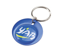 Rainbow Keyring (37mm round) - Indent