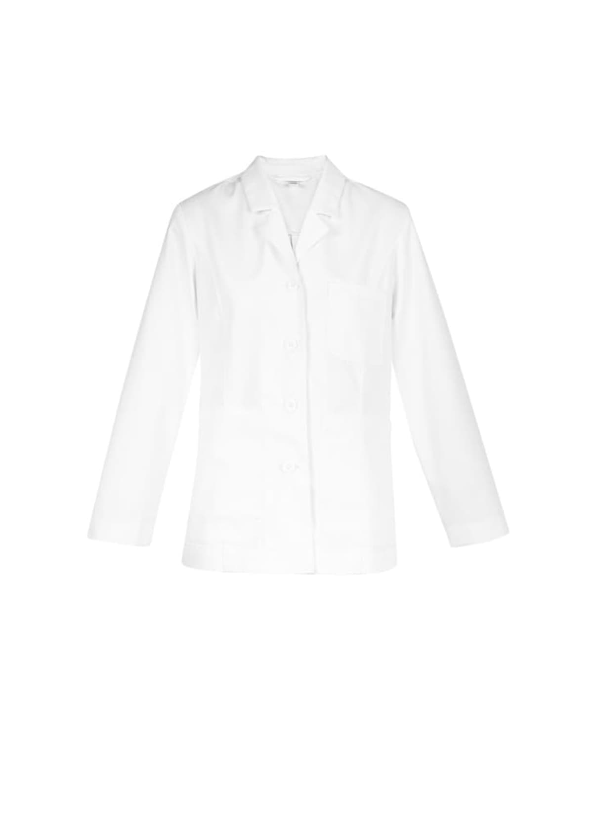 Womens Hope Cropped Lab Coat