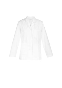 Womens Hope Cropped Lab Coat