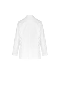 Womens Hope Cropped Lab Coat