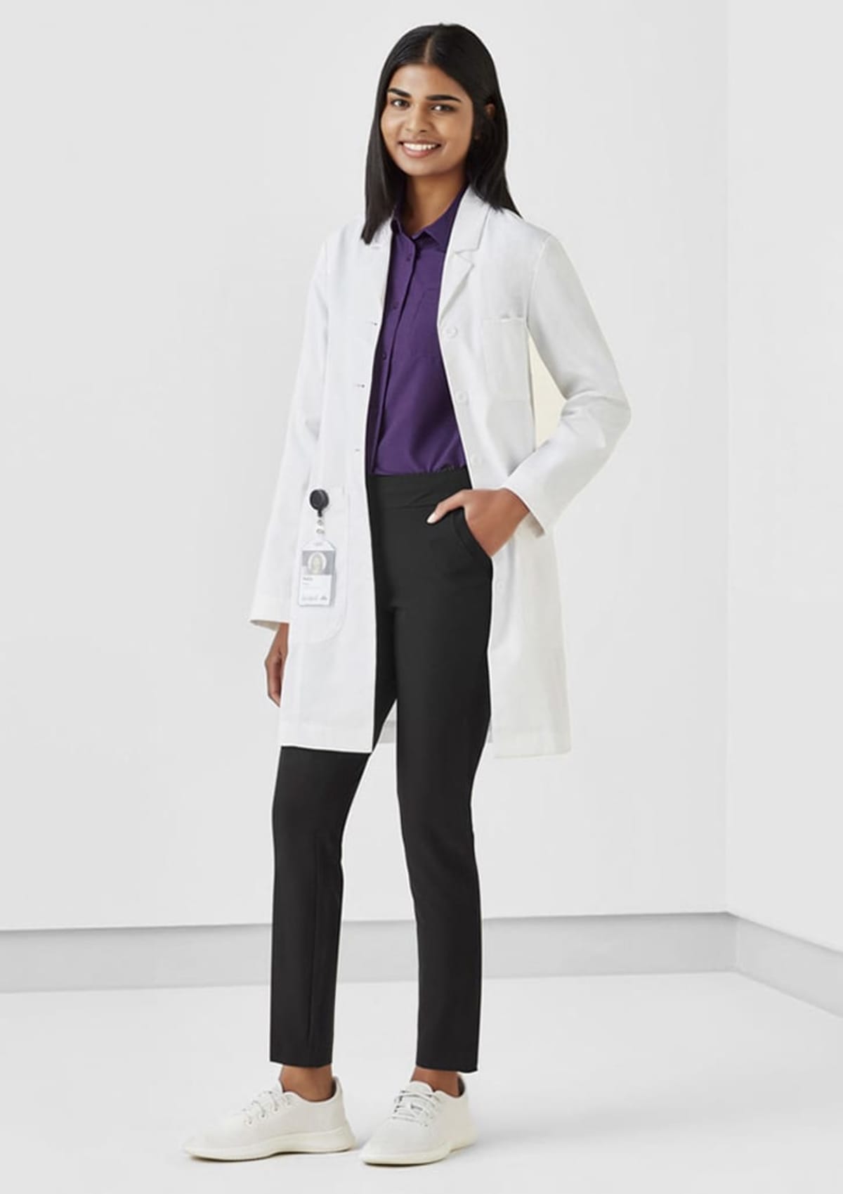 Womens Hope Longline Lab Coat