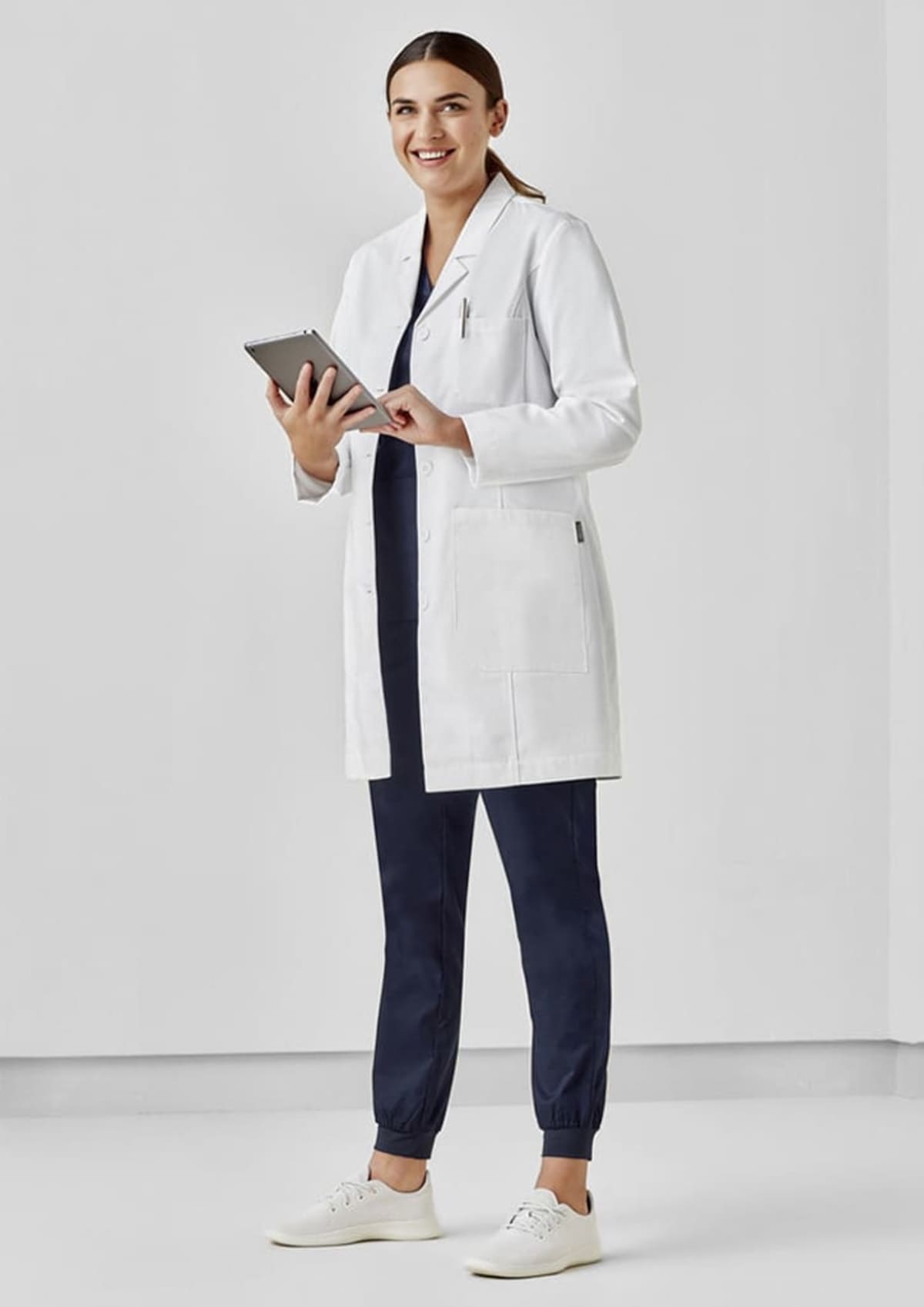 Womens Hope Longline Lab Coat