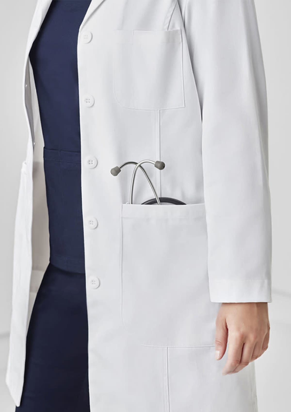 Womens Hope Longline Lab Coat