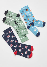 Unisex Happy Feet Comfort Socks