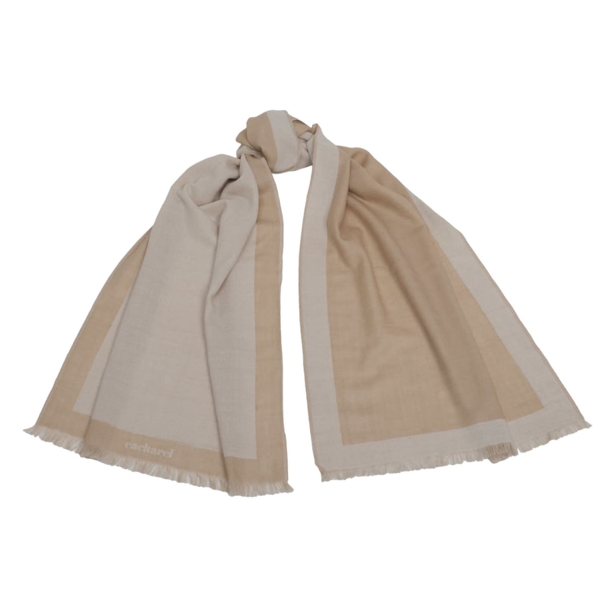 Scarf Bird Beige