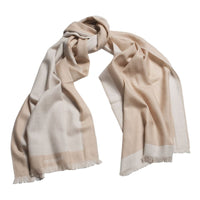 Scarf Bird Beige