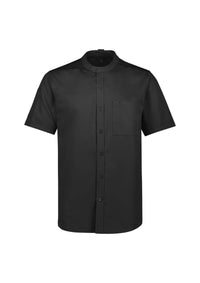 Mens Salsa Short Sleeve Chef Shirt