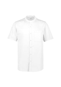 Mens Salsa Short Sleeve Chef Shirt