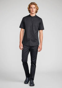 Mens Salsa Short Sleeve Chef Shirt