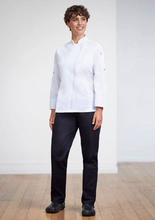 Womens Alfresco Long Sleeve Chef Jacket