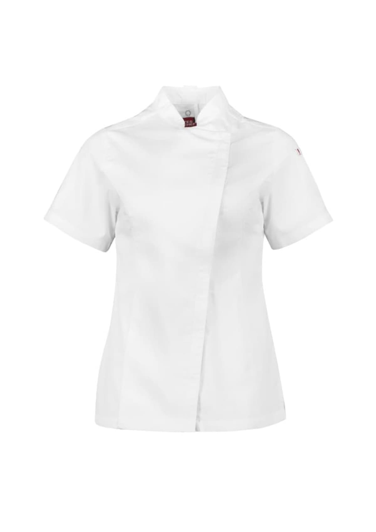 Womens Alfresco Short Sleeve Chef Jacket