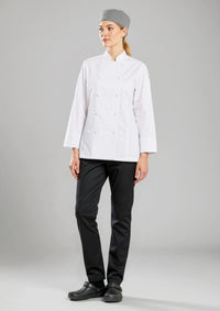 Womens Gusto Long Sleeve Chef Jacket
