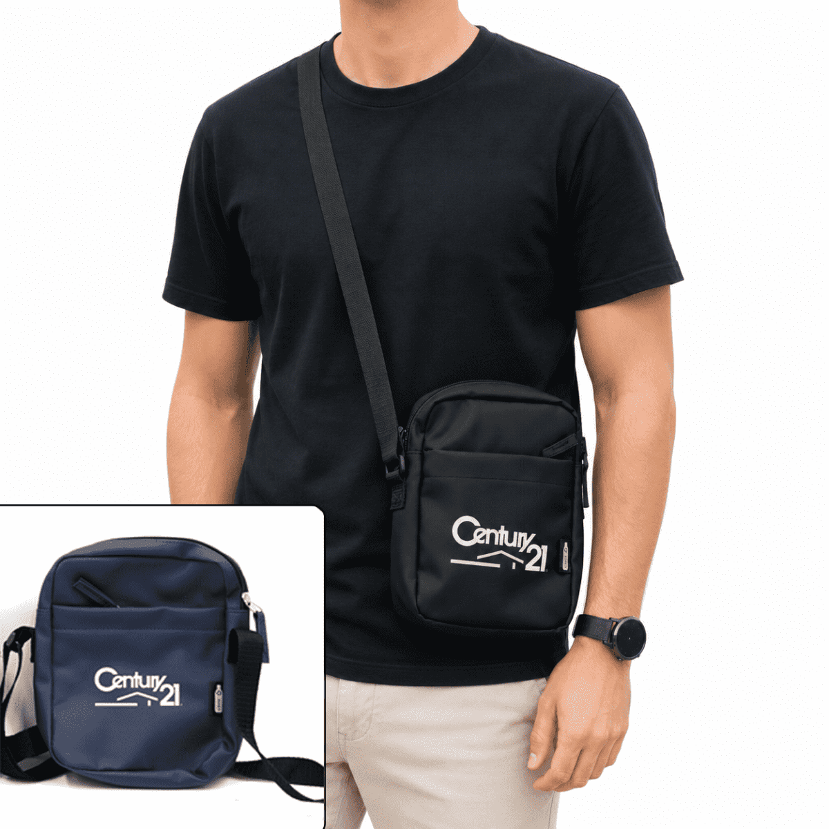 The Traveller RPET Messenger Bag