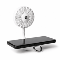 Magnetic 900mAh Type C Rechargeable Fan