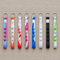Popper Stress Reliever Key Chain