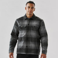 Men's Highland Sherpa Lined Plaid Jacket