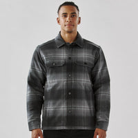 Men's Highland Sherpa Lined Plaid Jacket