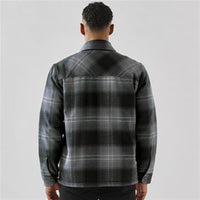 Men's Highland Sherpa Lined Plaid Jacket