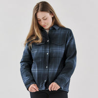 Women's Highland Sherpa Lined Plaid Jacket