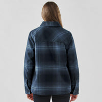Women's Highland Sherpa Lined Plaid Jacket