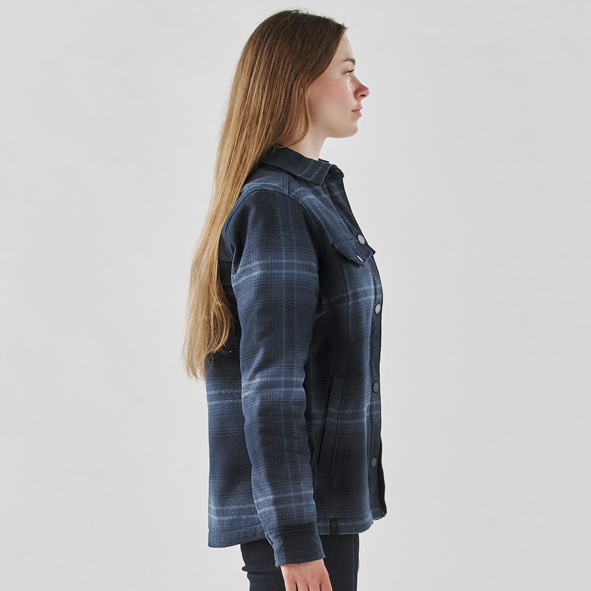 Women's Highland Sherpa Lined Plaid Jacket