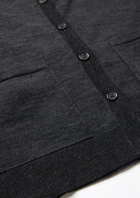 Womens Button Front Knit Cardigan