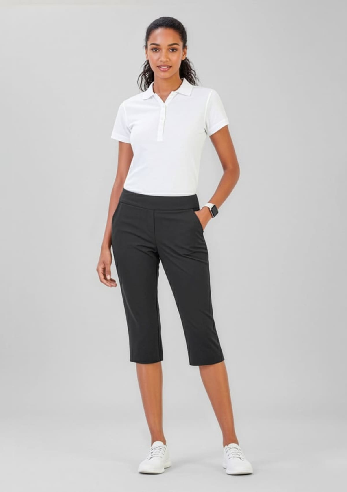 Womens Jane 3/4 Length Stretch Pant