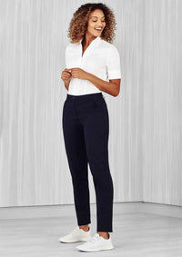 Womens Comfort Waist Slim Leg Pant