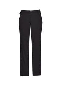 Mens Comfort Waist Flat Front Pant