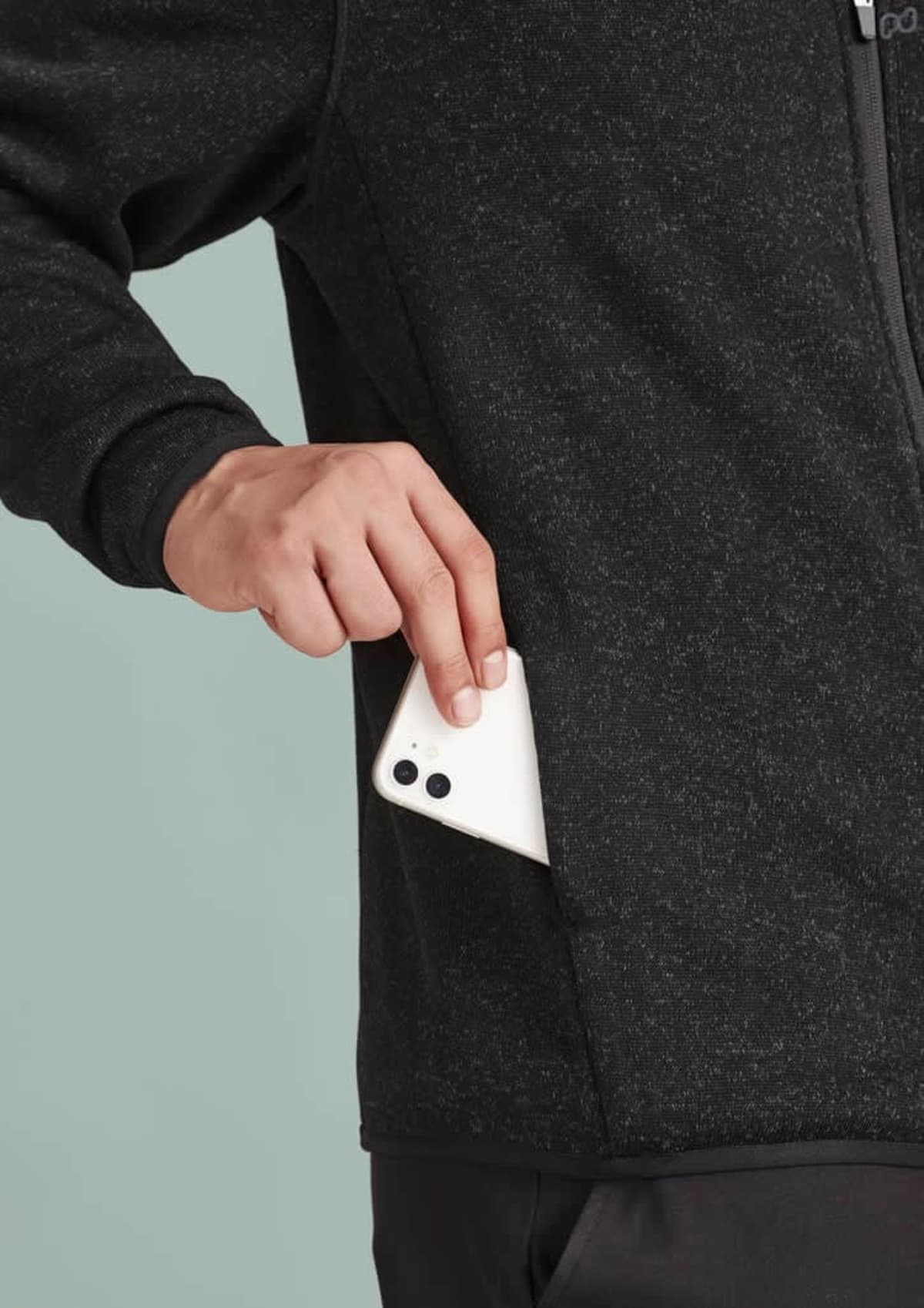 Mens Nova Zip Front Jumper