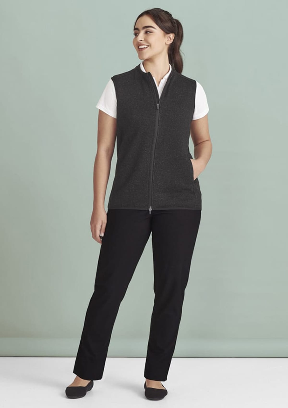 Womens Nova Zip Front Vest