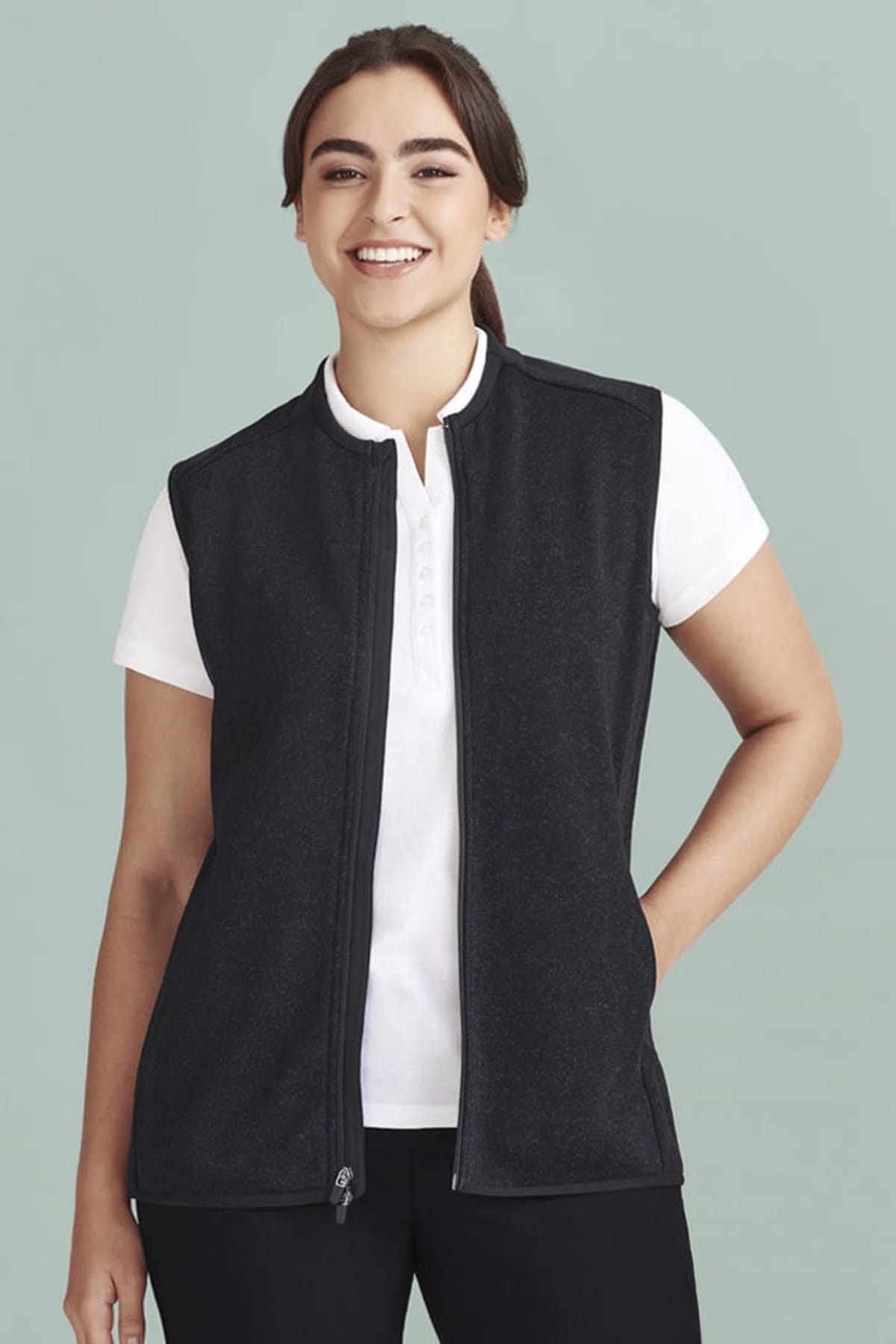 Womens Nova Zip Front Vest