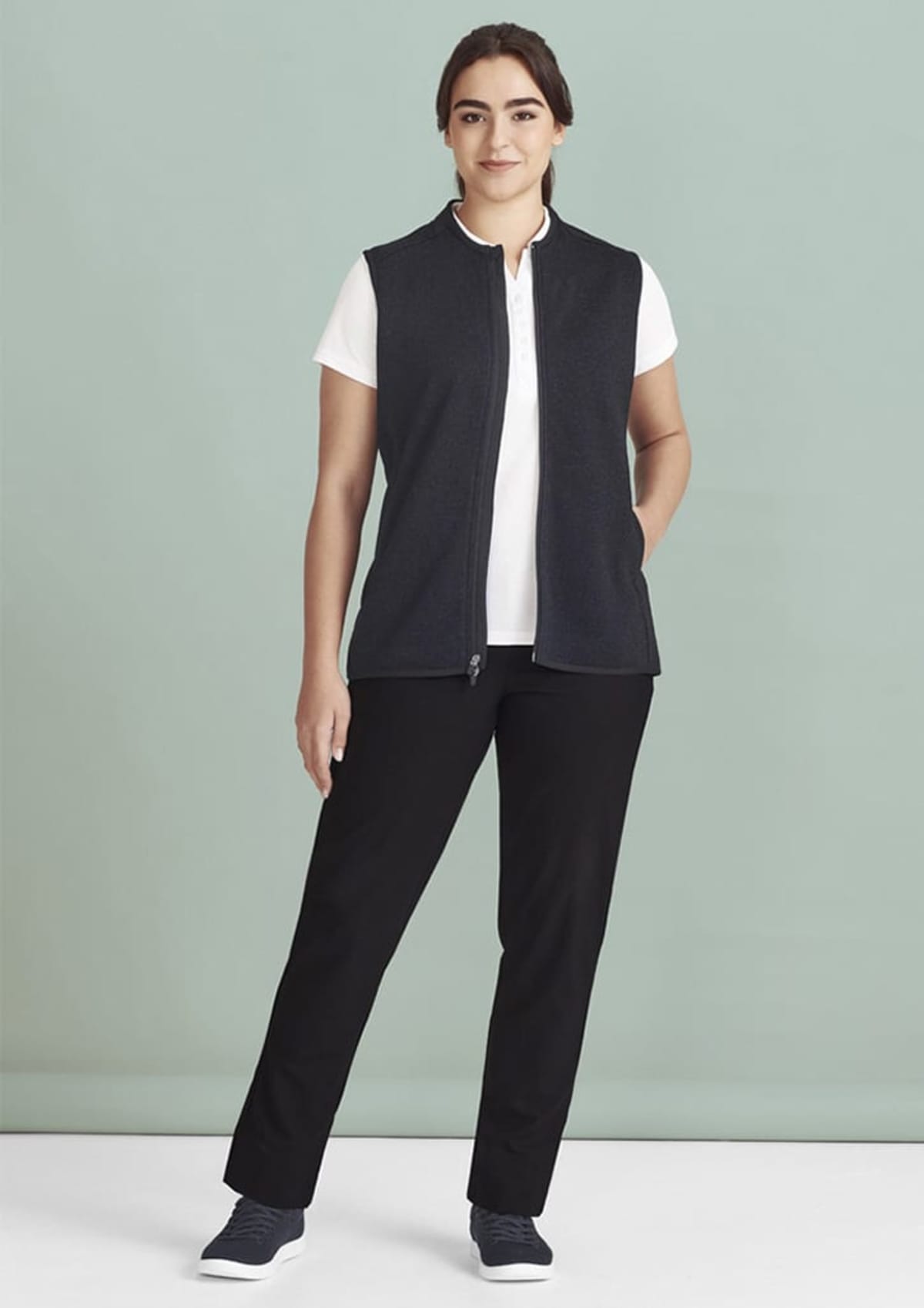 Womens Nova Zip Front Vest