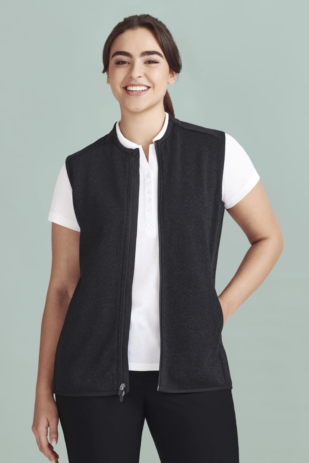 Womens Nova Zip Front Vest