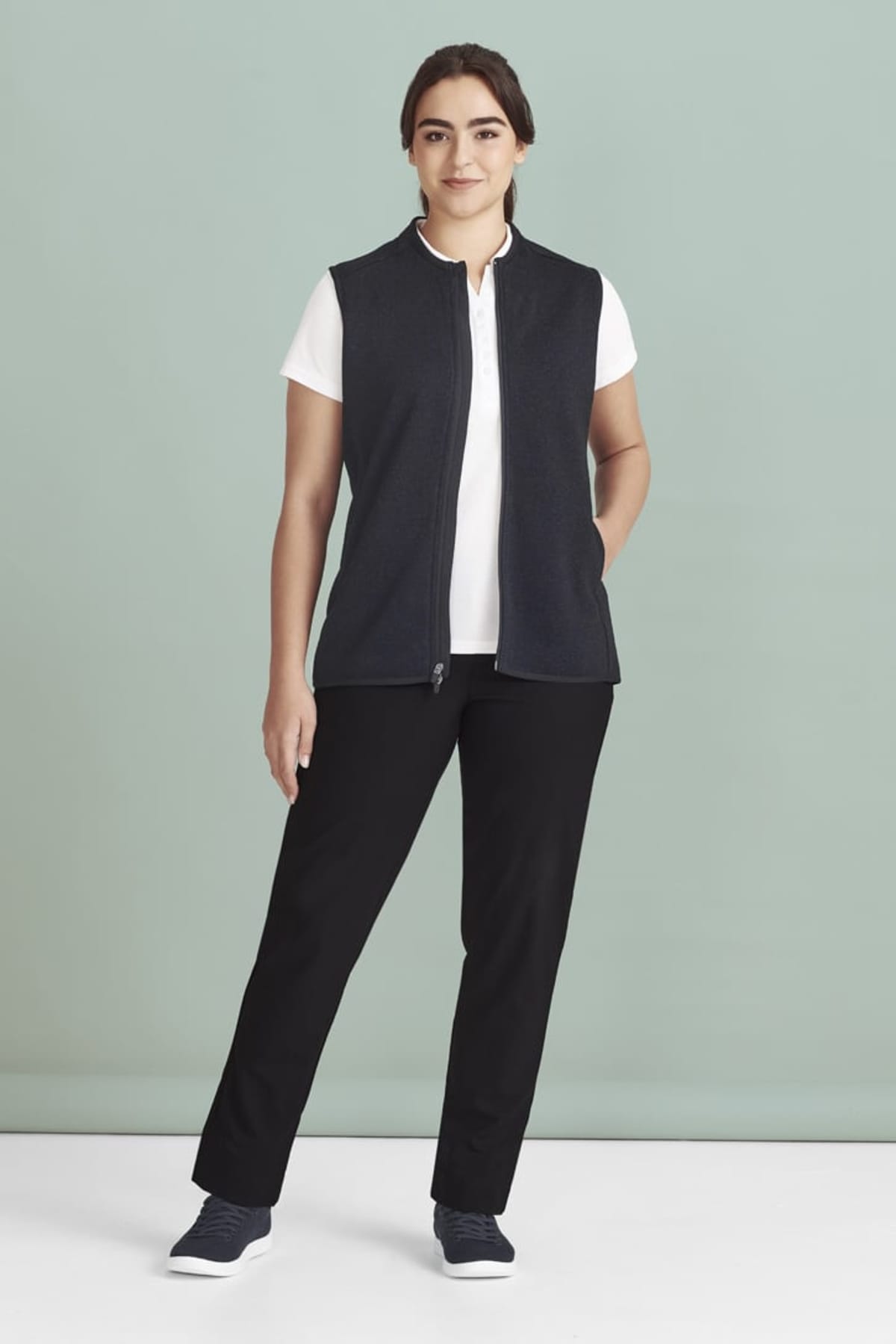 Womens Nova Zip Front Vest